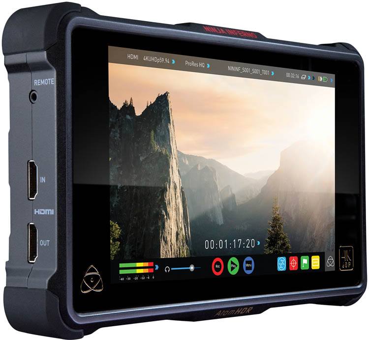 Atomos Ninja V Will Record 4K60p 12-Bit ProRes RAW over HDMI from