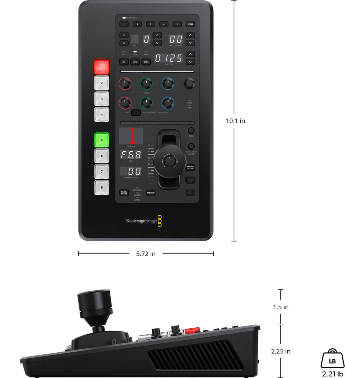 ATEM Micro Camera Panel - SWPANELCCU1 - Controller, CCU