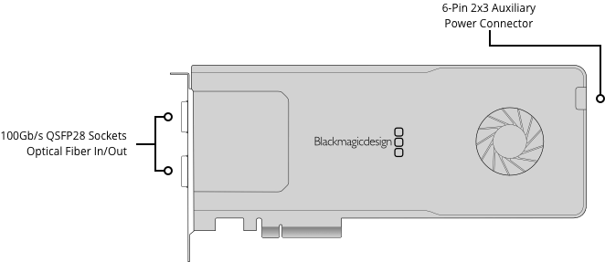 Blackmagic DeckLink IP 100G diagram
