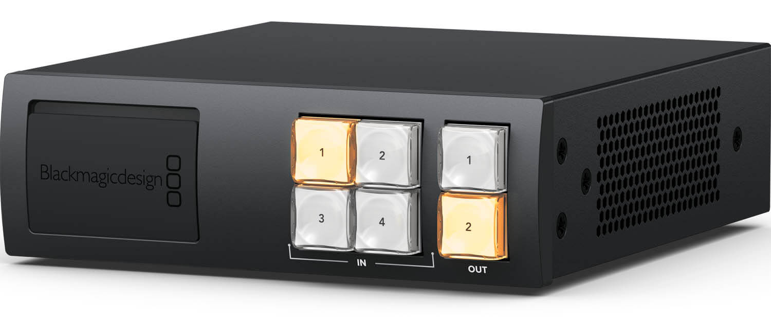 分配器・切替器 Blackmagicdesign Smart Videohub 12x12 Blackmagic Videohub – Tech Specs | Blackmagic Design