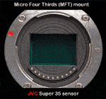 JVC GY-LS300CHU 4kCam Handheld Super 35 Camcorder Body